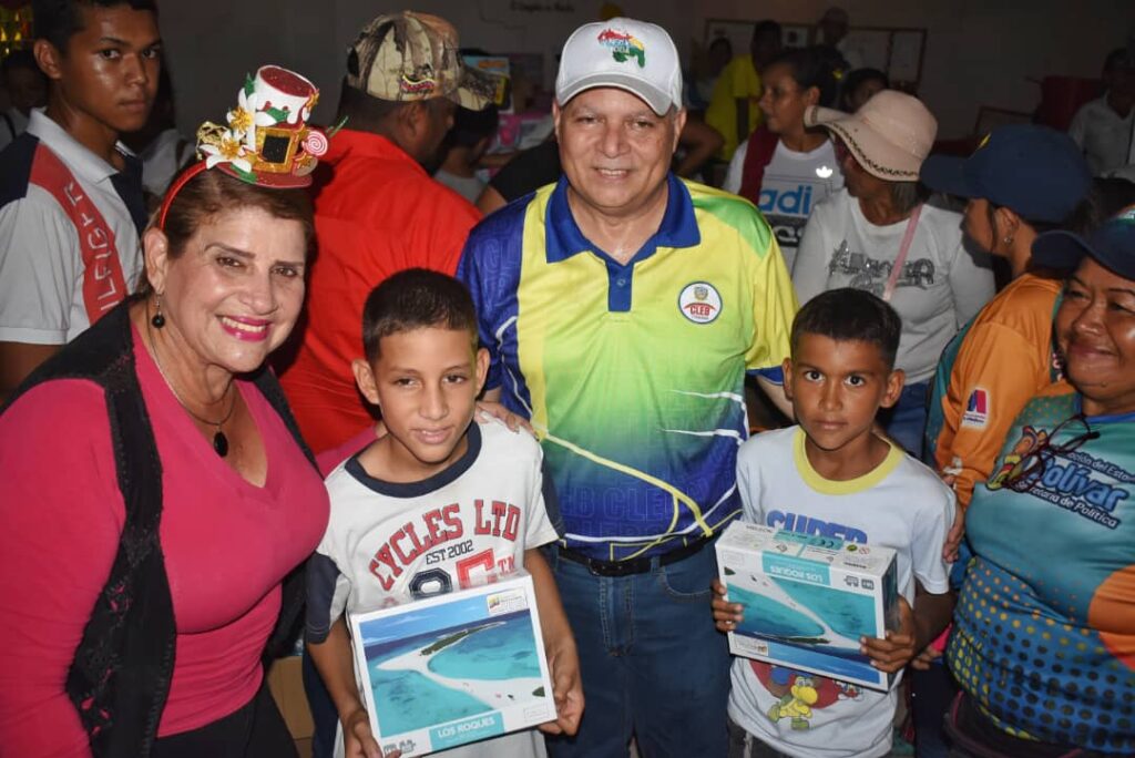 Ruta del Niño Jesús entregó 2700 juguetes en dos parroquias de Angostura del Orinoco