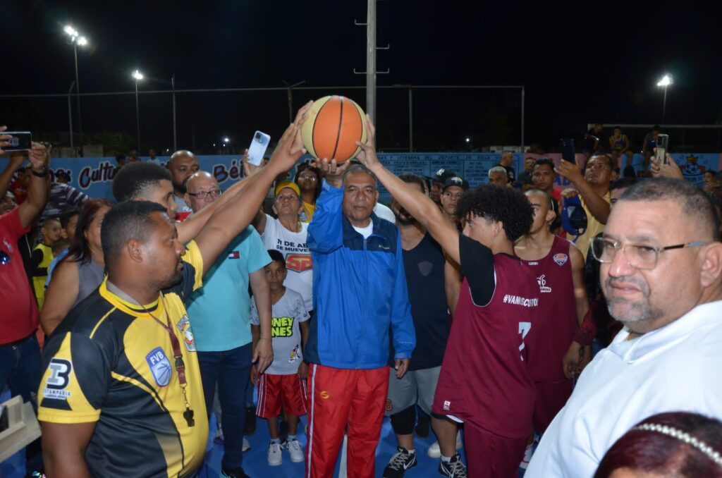 Gobernación de Bolívar Rehabilita Canchas Deportivas en Caroní: Compromiso con el Desarrollo y la Masificación Deportiva