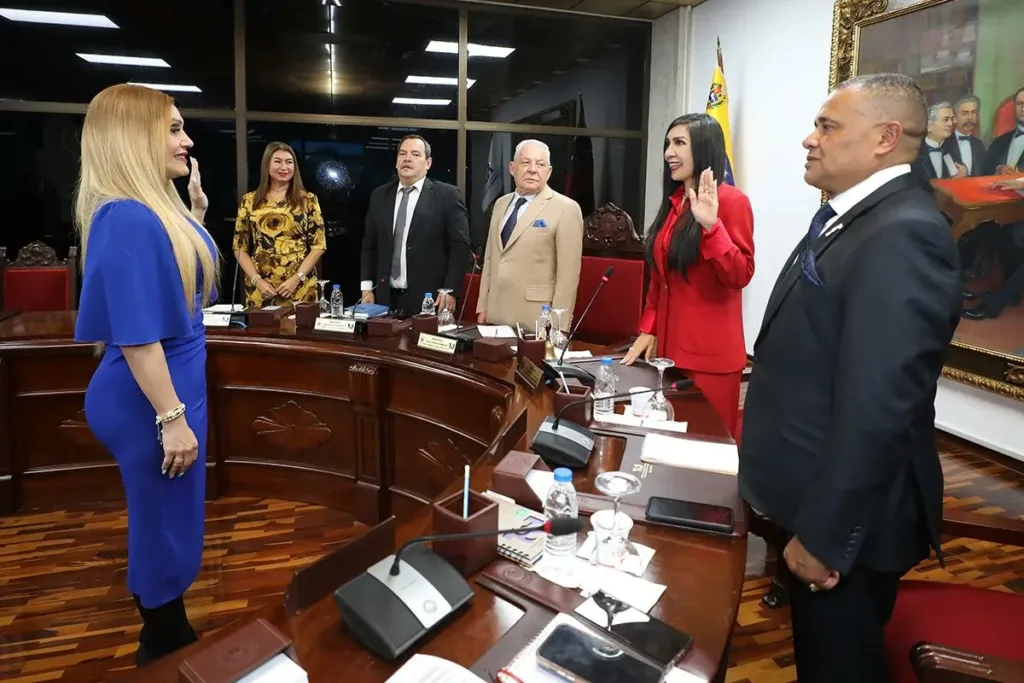 Magistrada Caryslia Beatriz Rodríguez Juramentada como Presidenta del Tribunal Supremo de Justicia (TSJ) de Venezuela