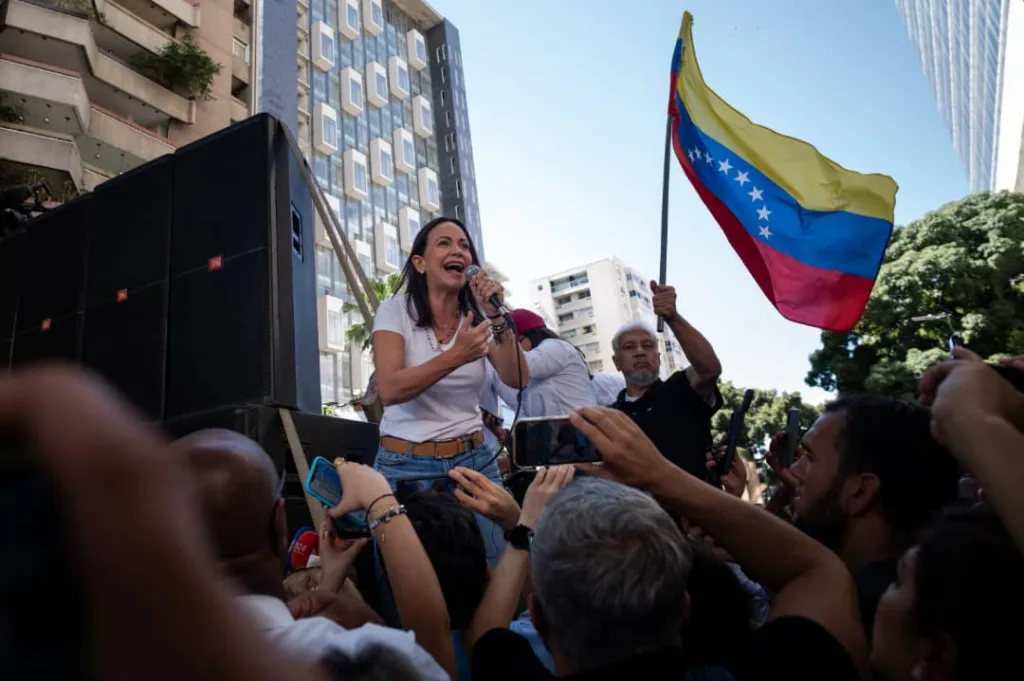 María Corina Machado asegura que Maduro “tiene terror” a las elecciones presidenciales
