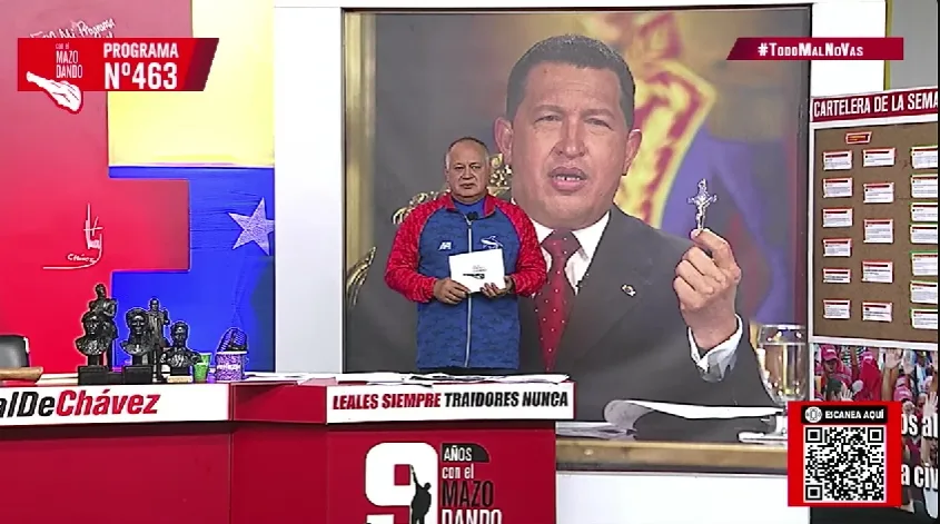 Diosdado Cabello: Lo dije jugando pero como que la pegué, tendremos elecciones en marzo