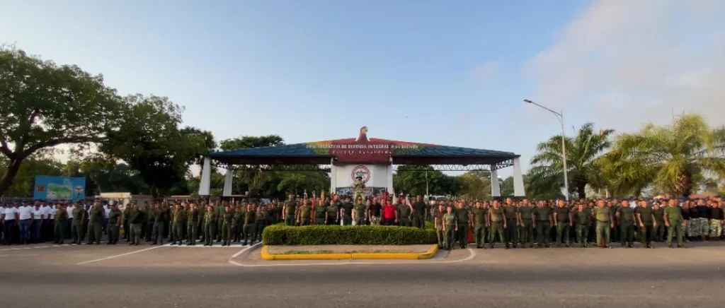 FANB y OSC celebraron 32 Aniversario del 4F en Bolívar