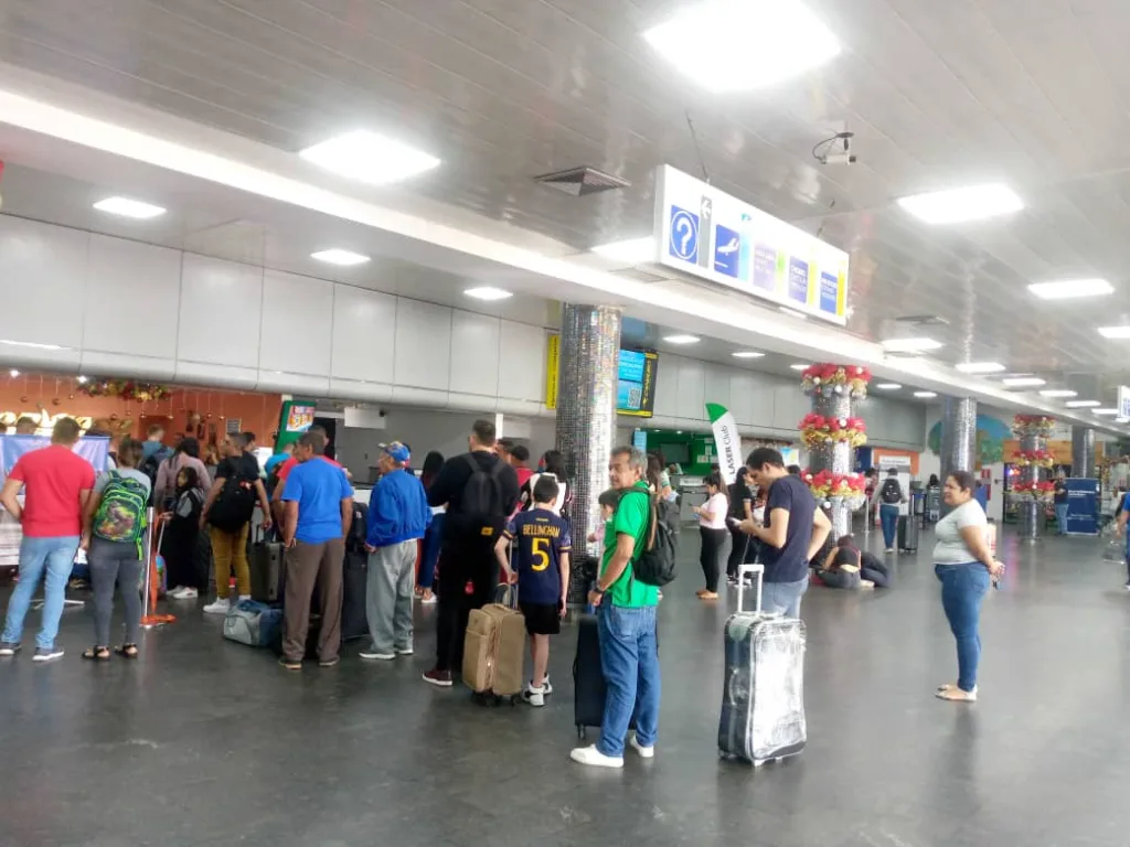 Movilización durante asueto de Carnaval aumentó un 54% en Aeropuerto Internacional Manuel Carlos Piar