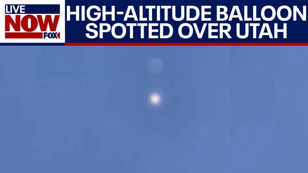 Ejército de EEUU detecta globo a gran altitud sobre Utah