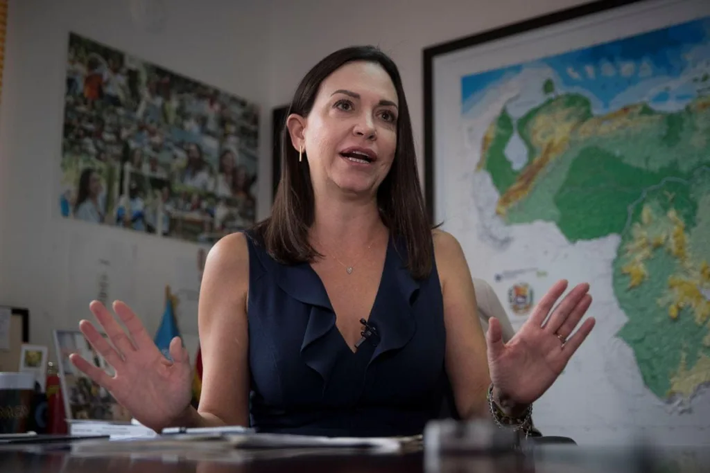 María Corina Machado alerta sobre los riesgos de elegir otro candidato opositor