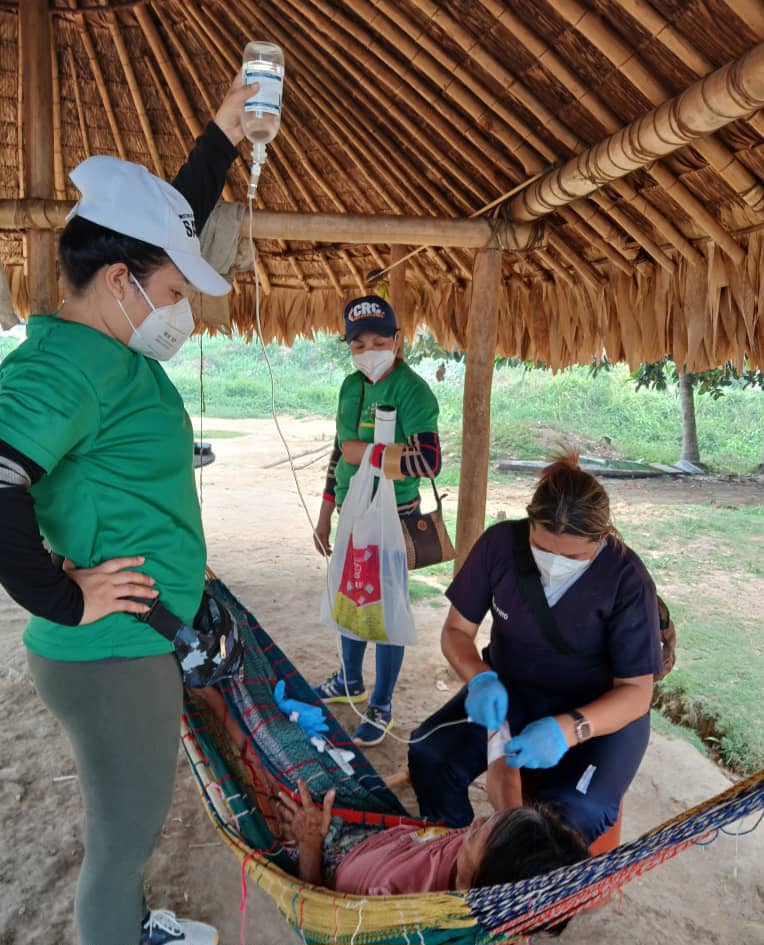 Comunidad indígena de Bolivariano Angostura recibió asistencia medica