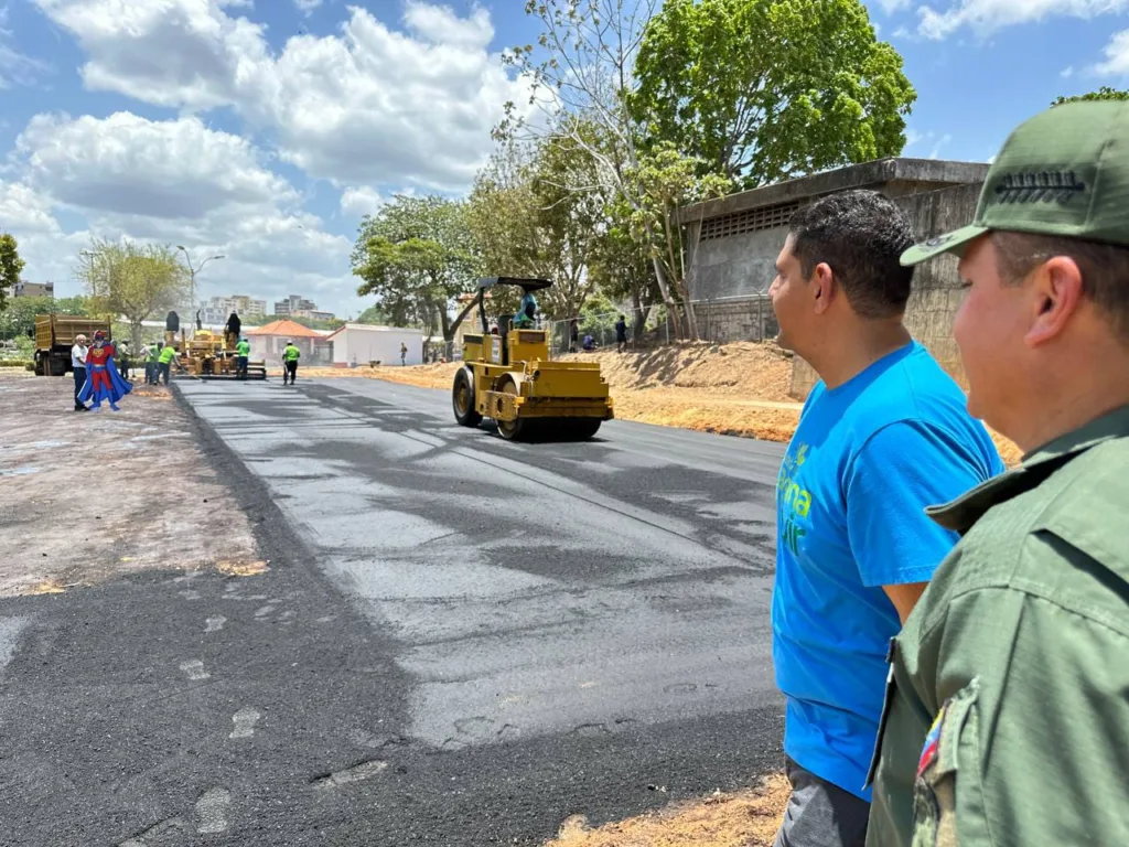 Alcaldía de Caroní ha colocado 4.500 toneladas de asfalto en el 2.024
